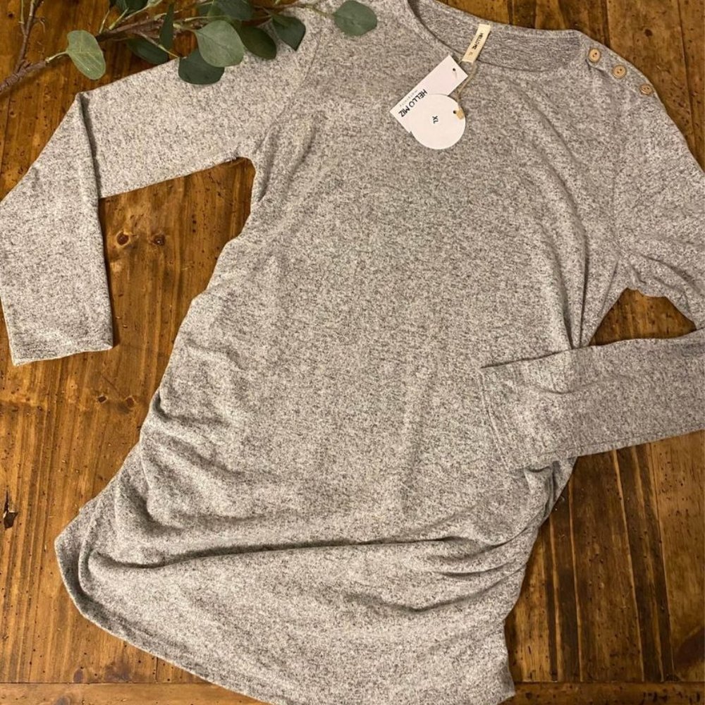 Hello Miz Maternity Sweater- XL